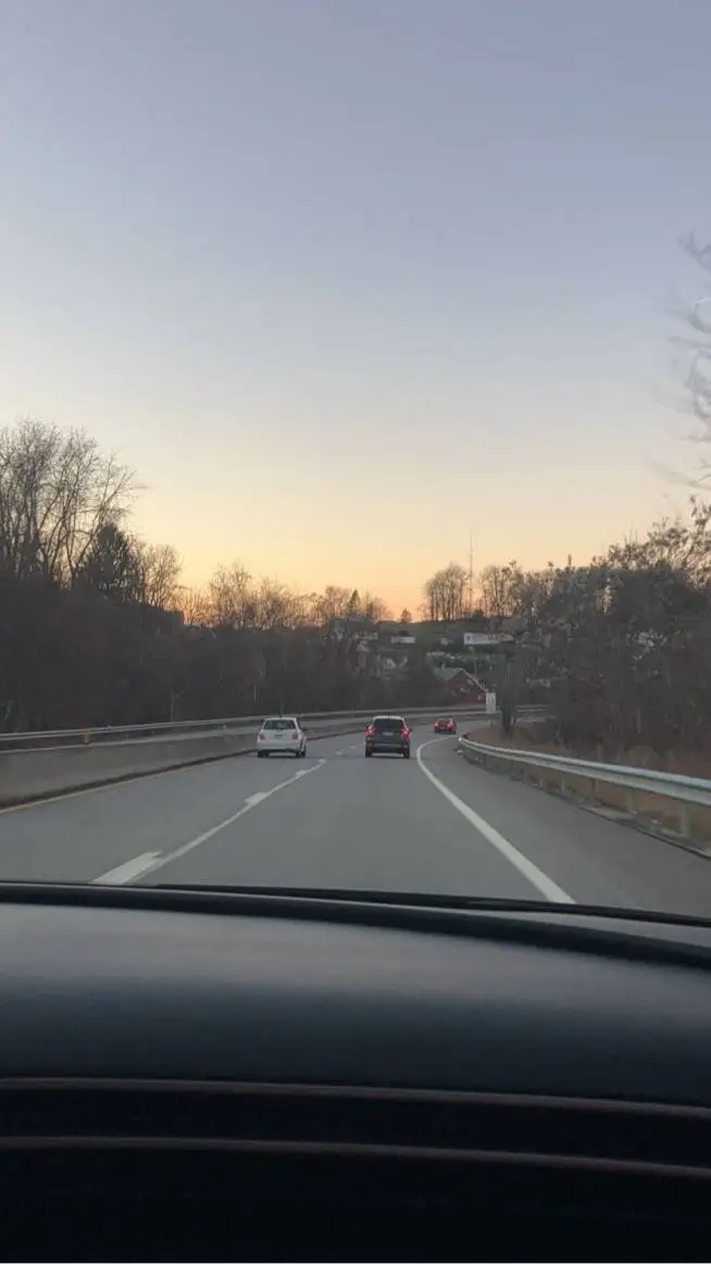 ai character: car ride background