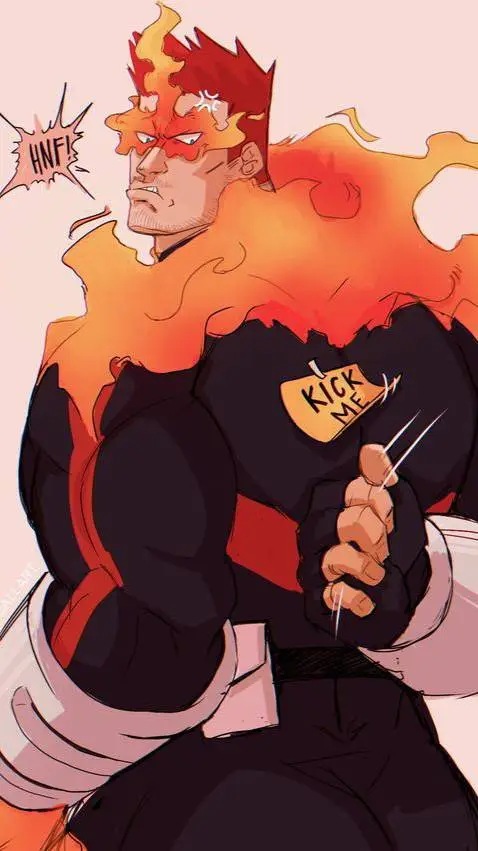 ai character: Endeavor  background