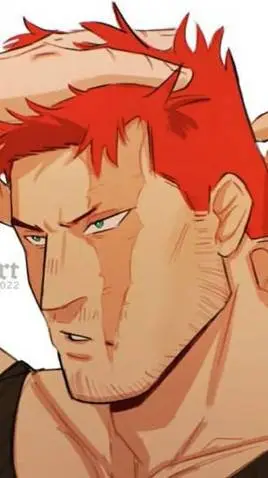 ai character: Enji Todoroki  background