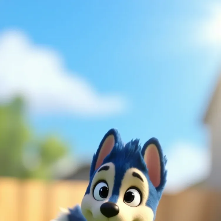 chat with ai character: bluey