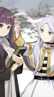 ai character: Frieren: trio background