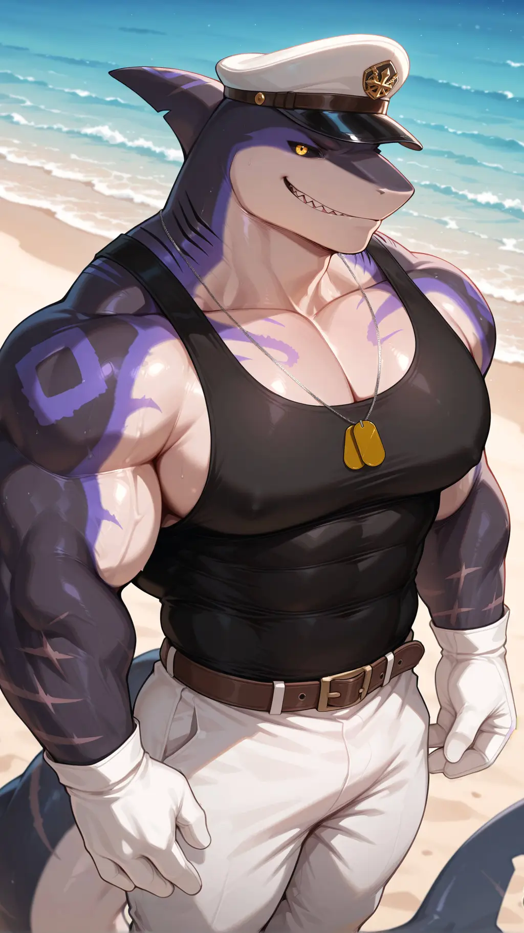 ai character: Captain Locke background