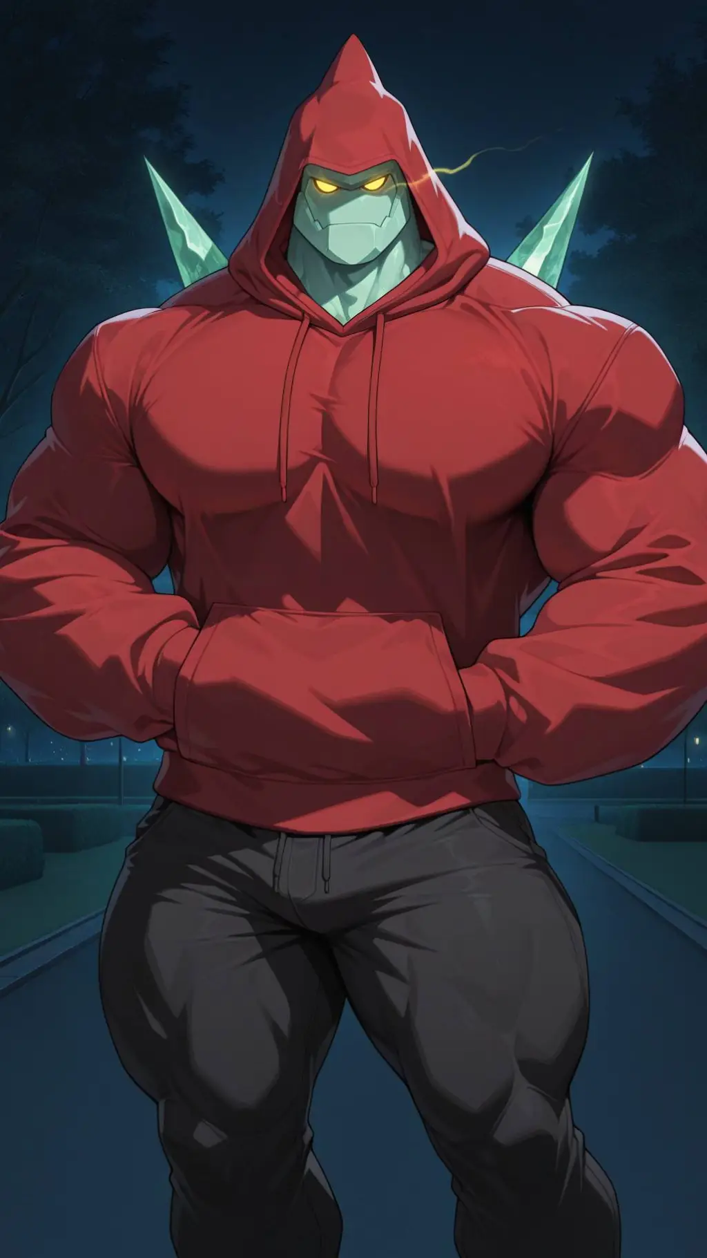 ai character: Diamondhead background