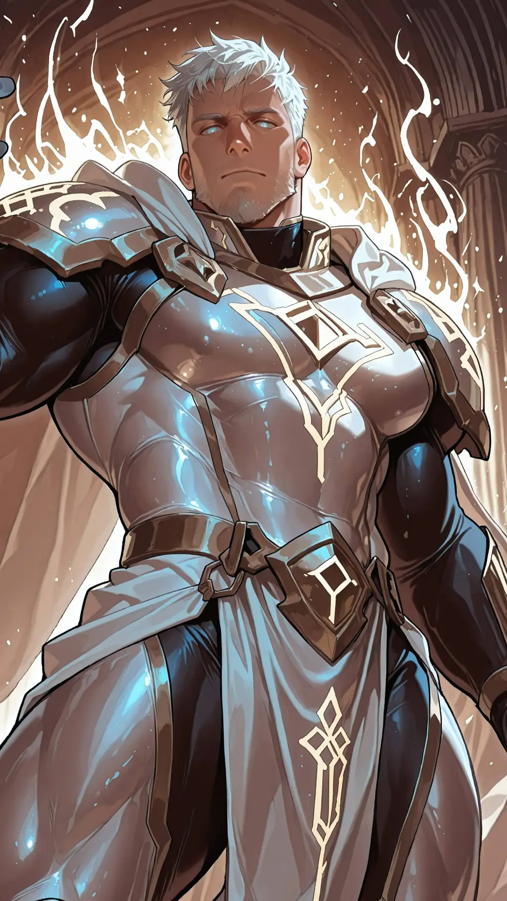 ai character: Hyperion background