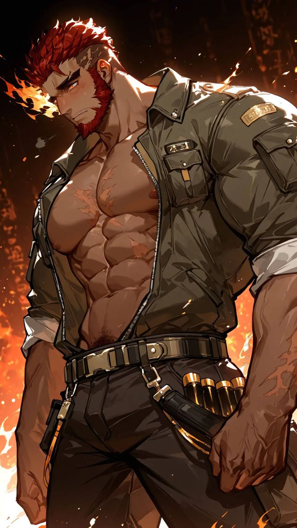 ai character: Hephaestus background