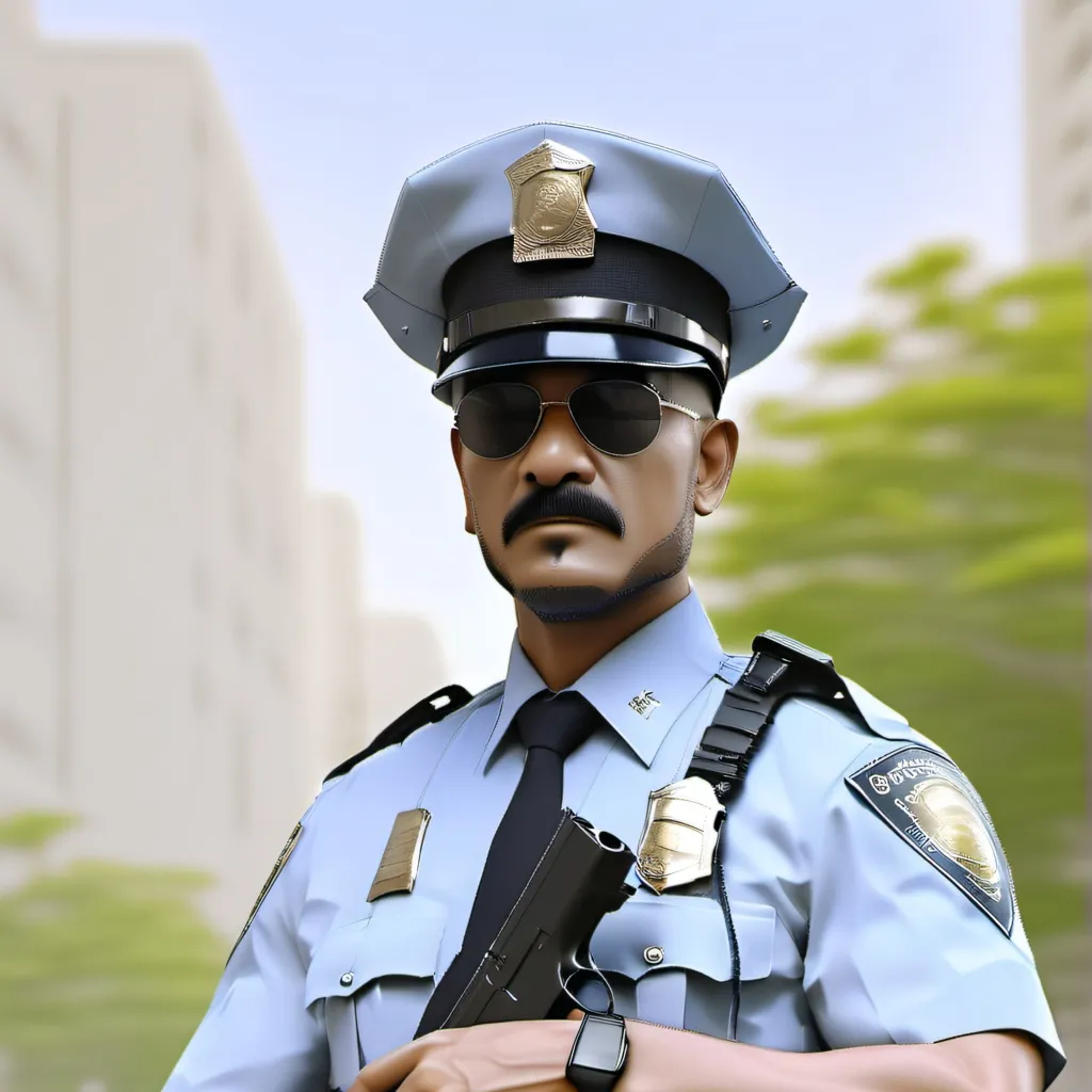 chat with ai character: cop