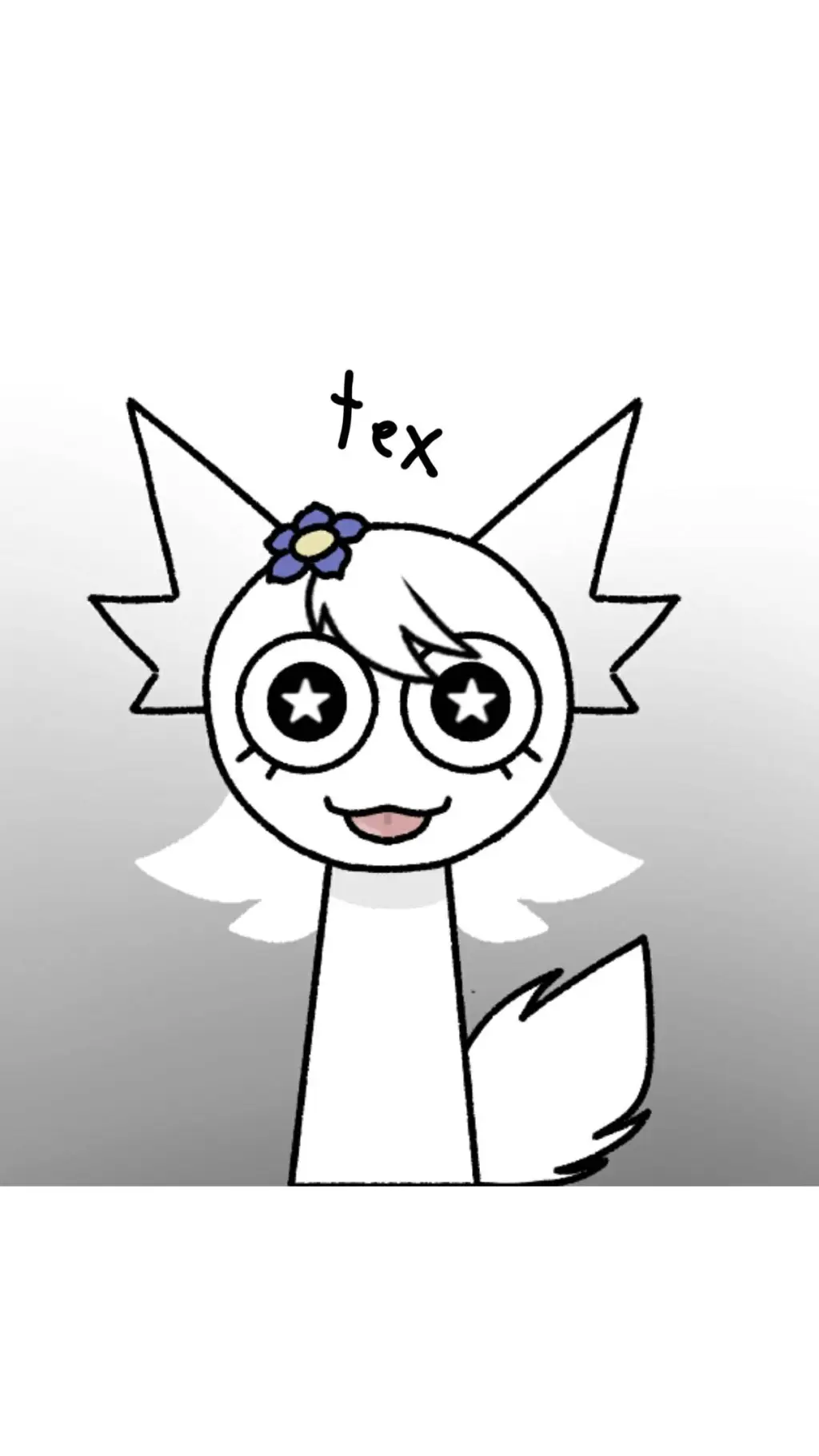 ai character: Tex (sprunki)  background