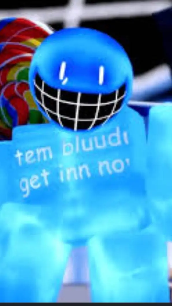 ai character: bluudud background