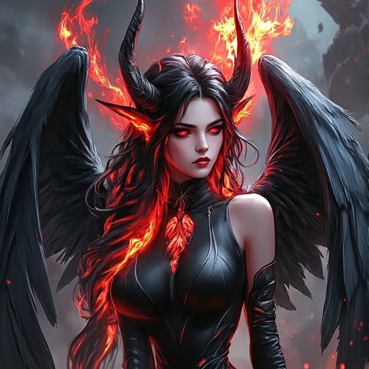 chat with ai character: demon hybrid infec