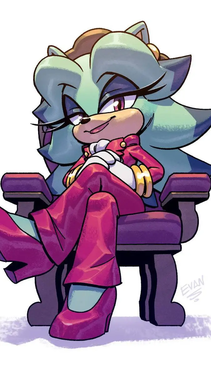 ai character: Breezie t. hedgeho background