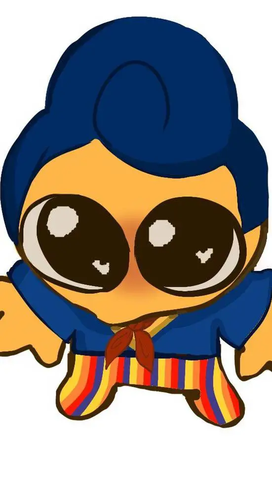 ai character: Wally 🍎🍏 background