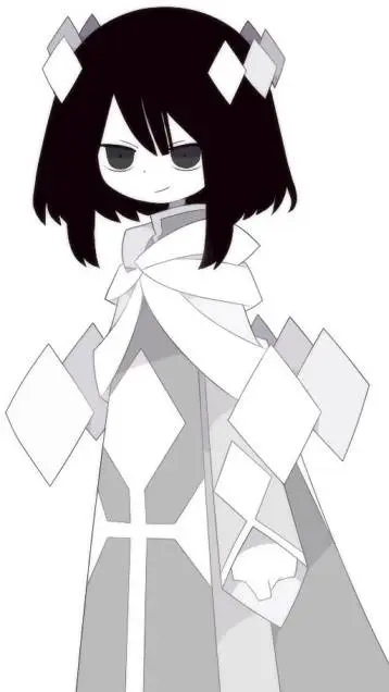 ai character: Etihw background