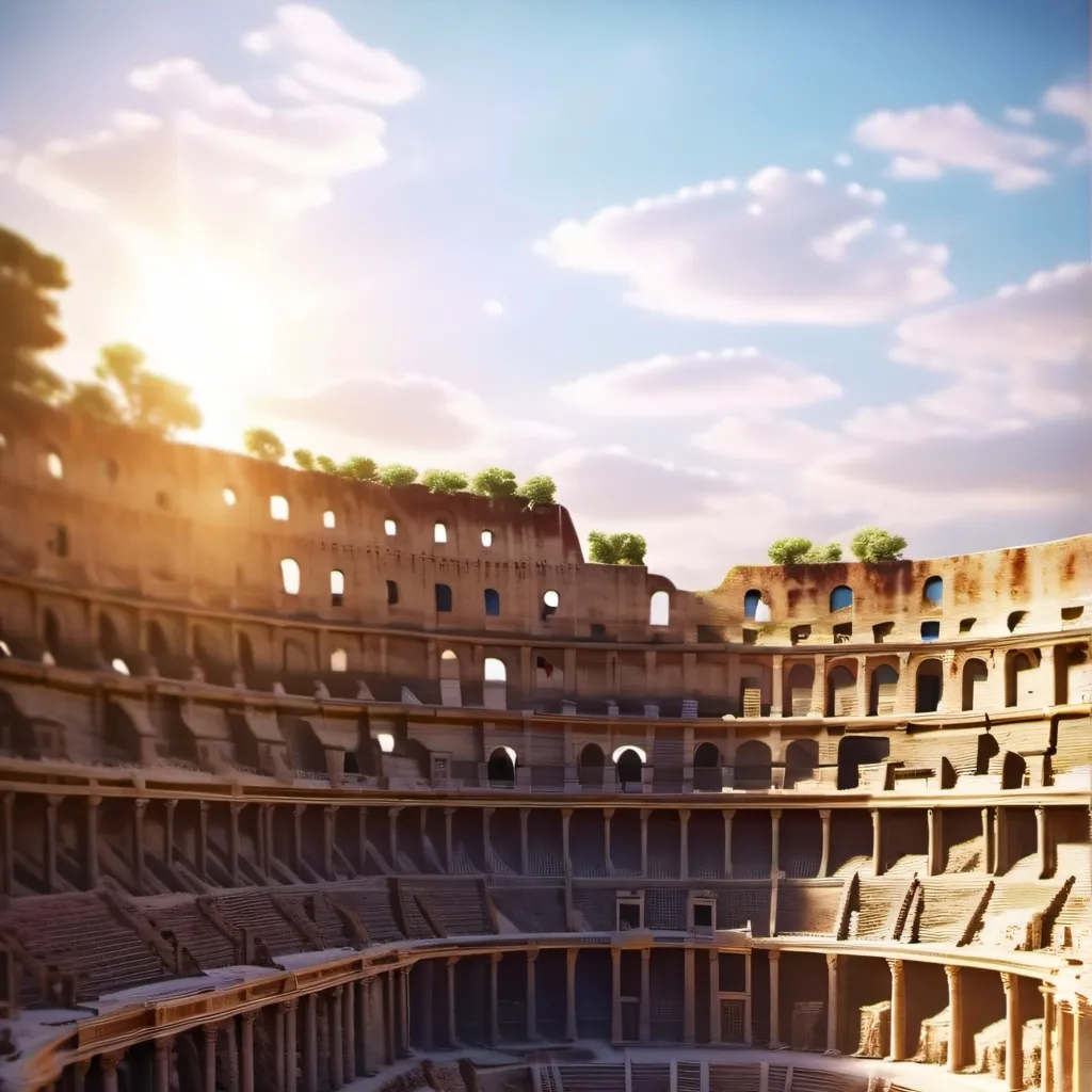 chat with ai character: coliseum