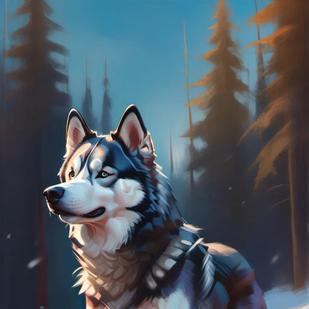 chat with ai character: Alaskin Husky 