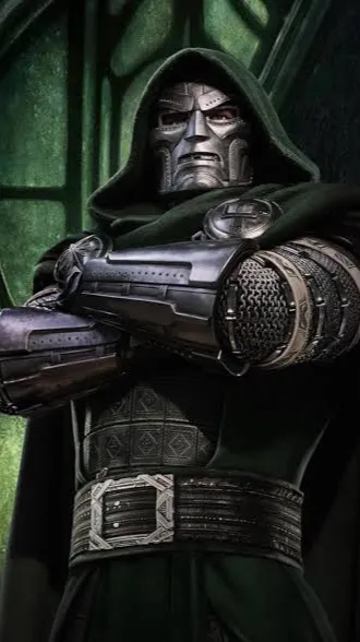 ai character: Dr. Doom background