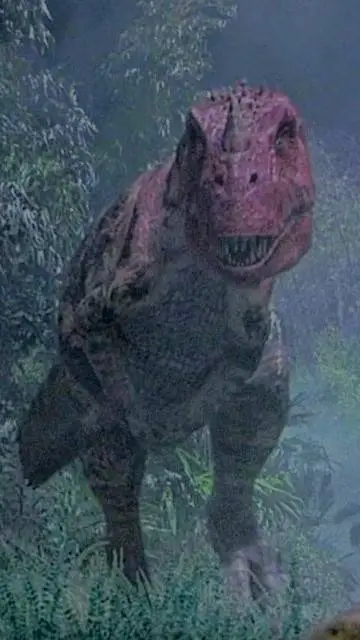ai character: ♀️ Ceratosaurus background