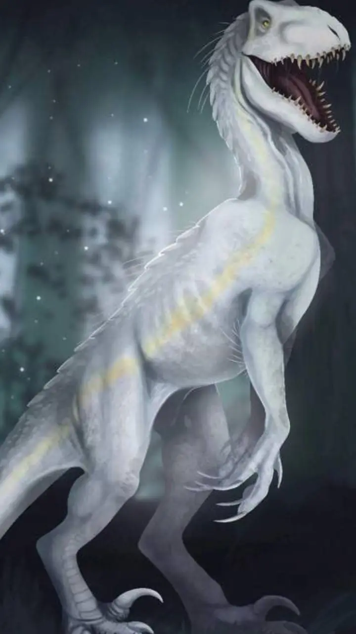 ai character: ♀️ Indoraptor  background