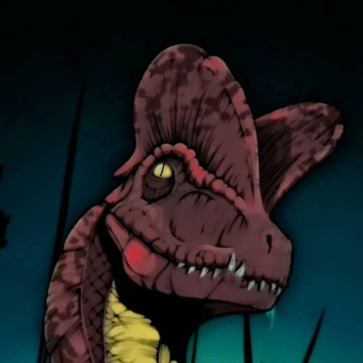 chat with ai character: JP🔴Dilophosaurus