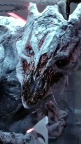 ai character: queen white spike  background