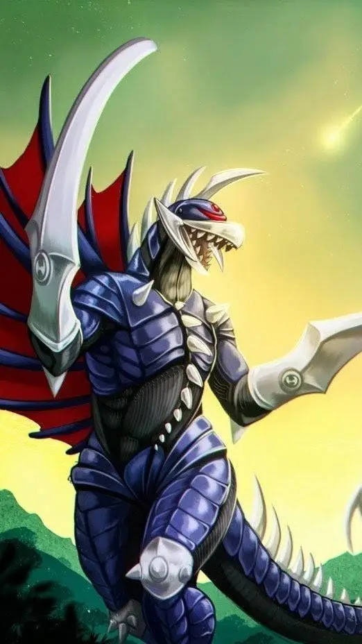 ai character: ♀️FW Gigan background