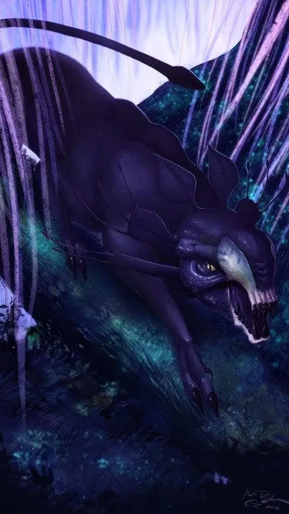 ai character: ♀️Thanator background