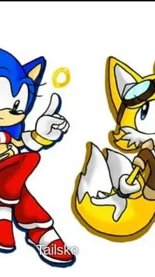 ai character: Sonica and Tailsko background