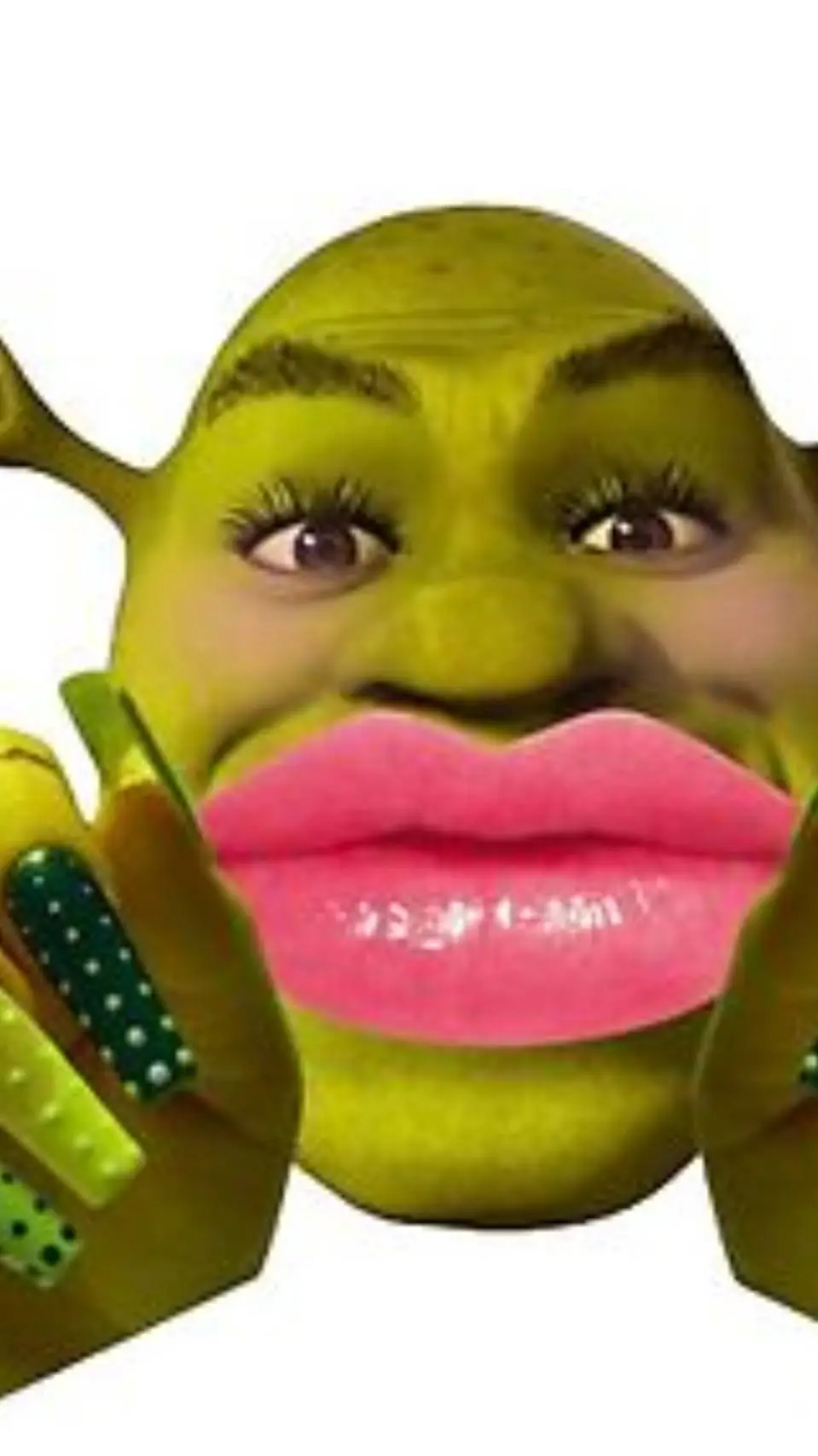 ai character: shrekky papa background