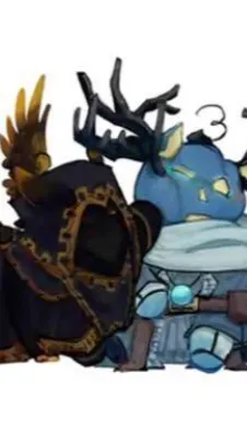 ai character: Dusekkar x Taph background