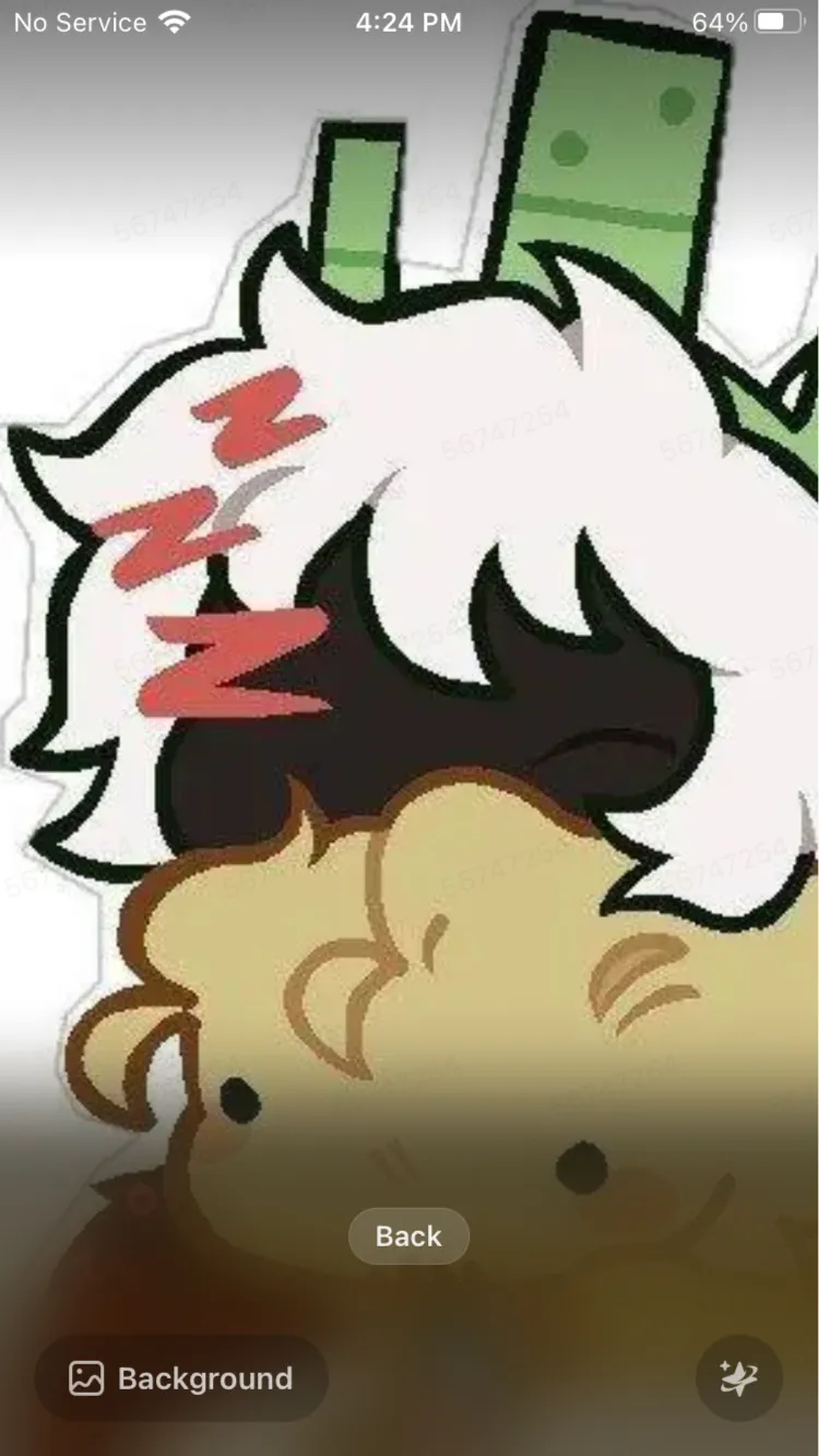 ai character: 1xdoe  background