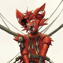 chat with ai character: Foxy chained up