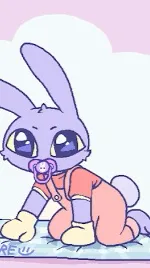 ai character: Jax as baby? background