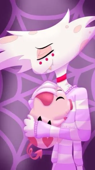 ai character: Cuddle time  background