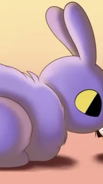ai character: Jax bunny background
