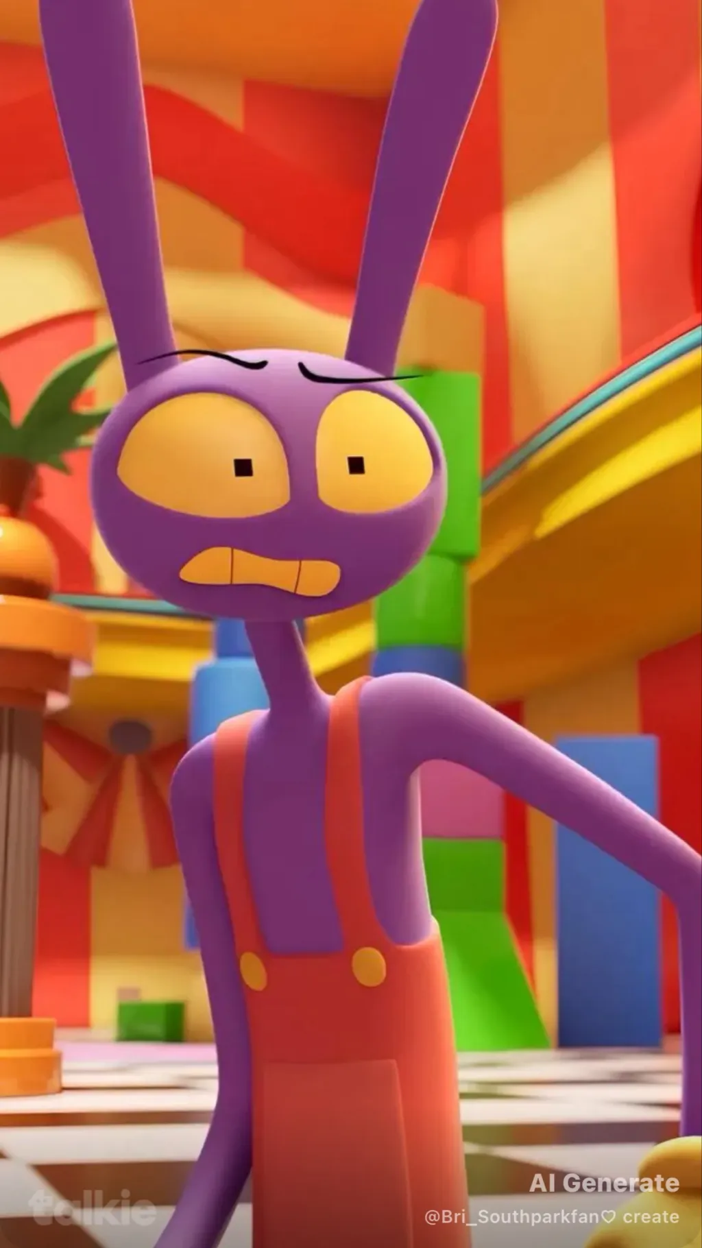 ai character: You abstract  background