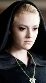 ai character: Jane Volturi  background