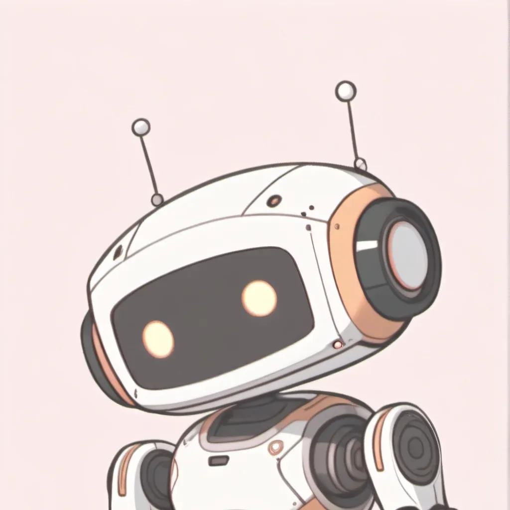 chat with ai character: Little robot