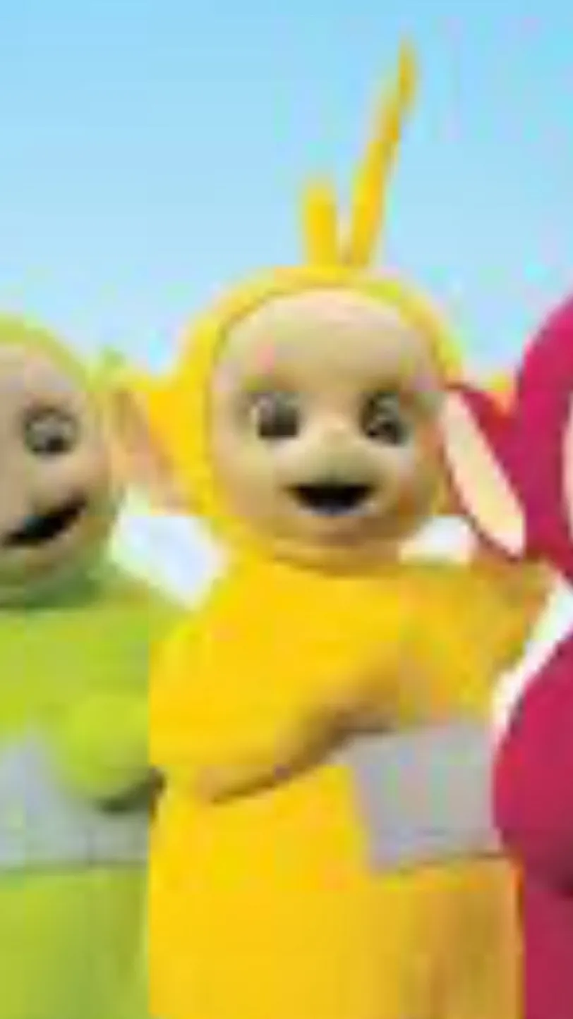 ai character: Teletubbies ￼ background