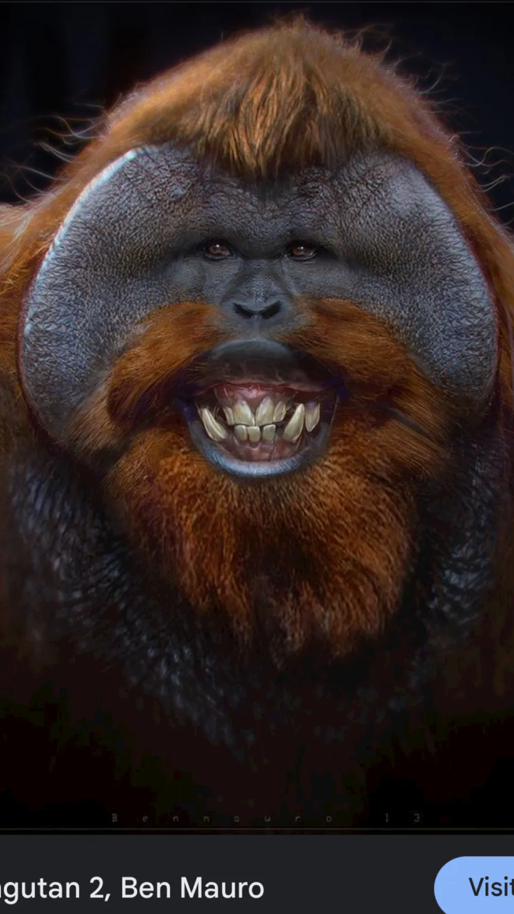 ai character: Jamal the monkey background