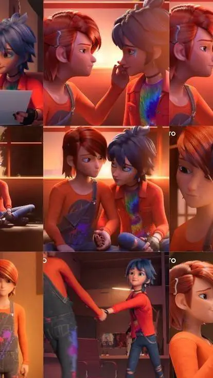 ai character: MarcxNathaniel background