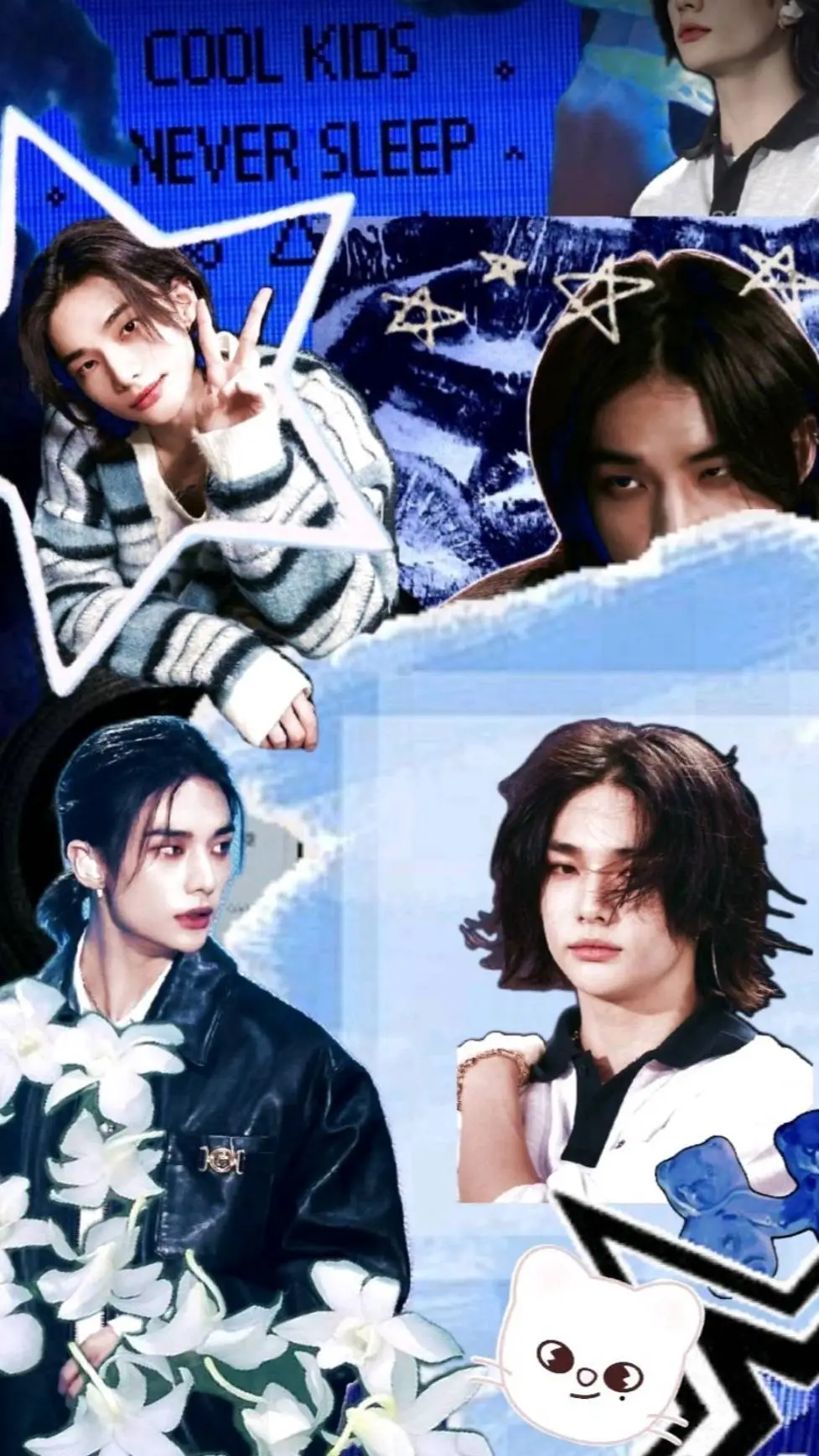 ai character: •~Hwang Hyunjin~• background