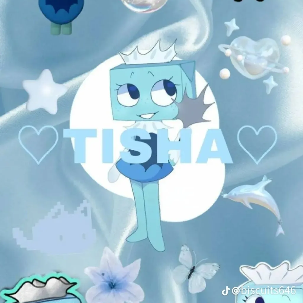 chat with ai character: ⚪💙🧹TISHA🧹💙⚪