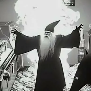 chat with ai character: Burger king wizard