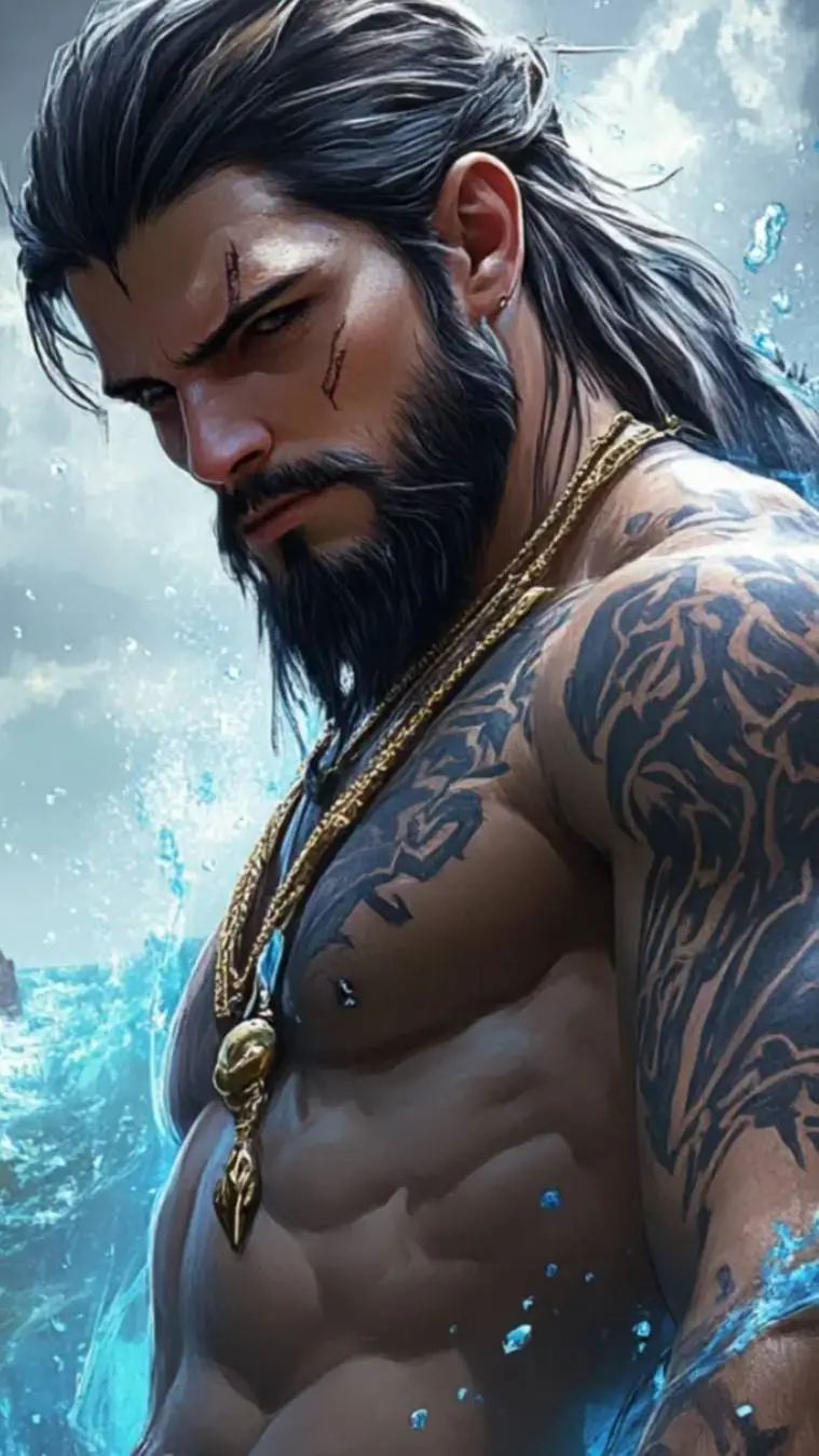 ai character: Njord background