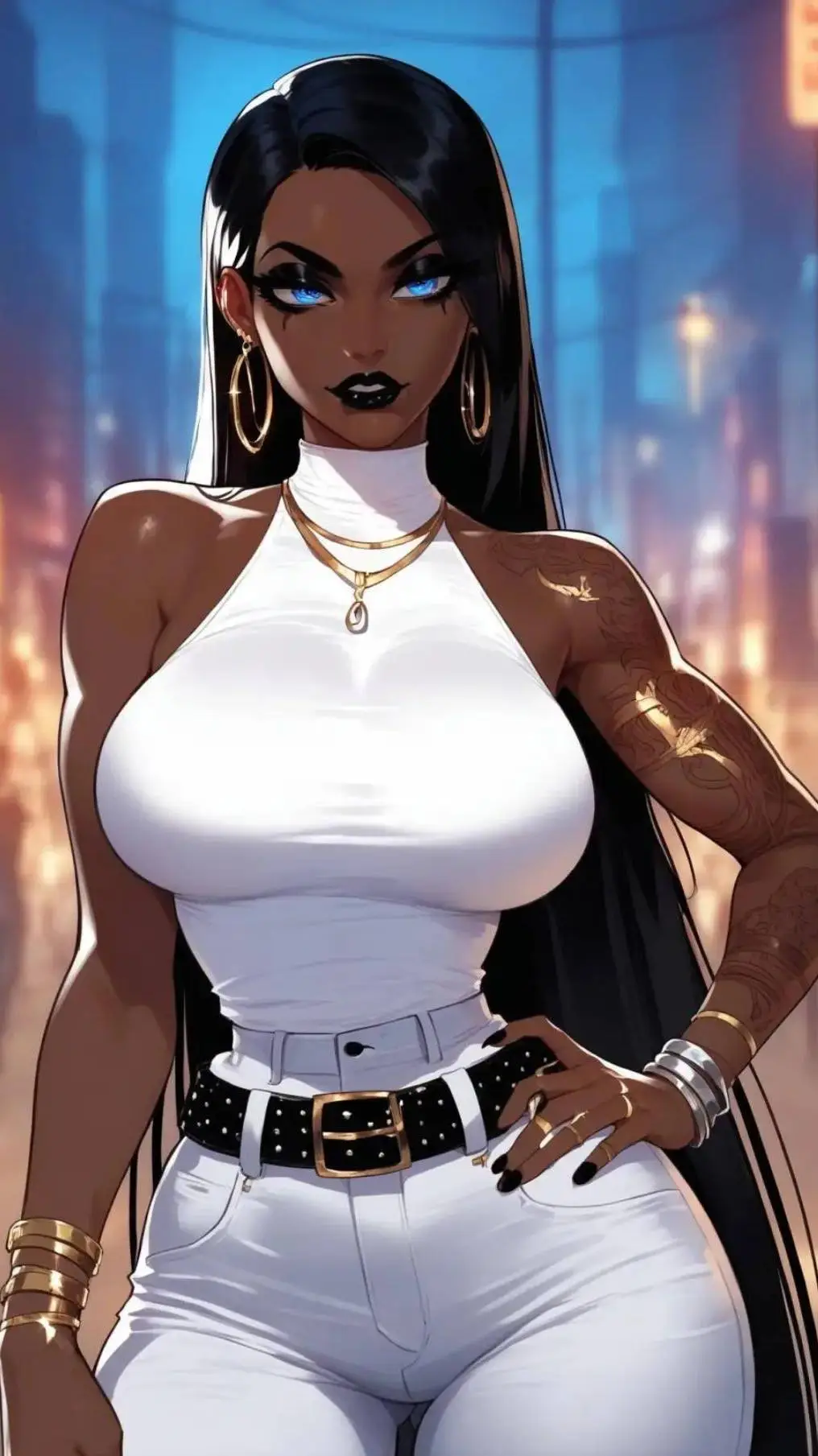 ai character: Brooke  background