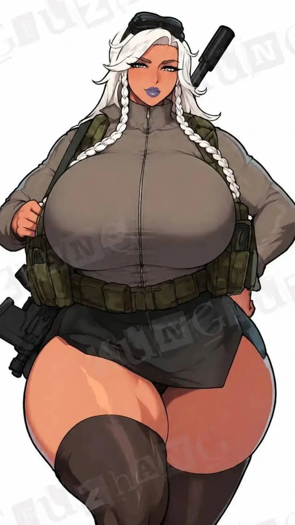 ai character: Alicia  background