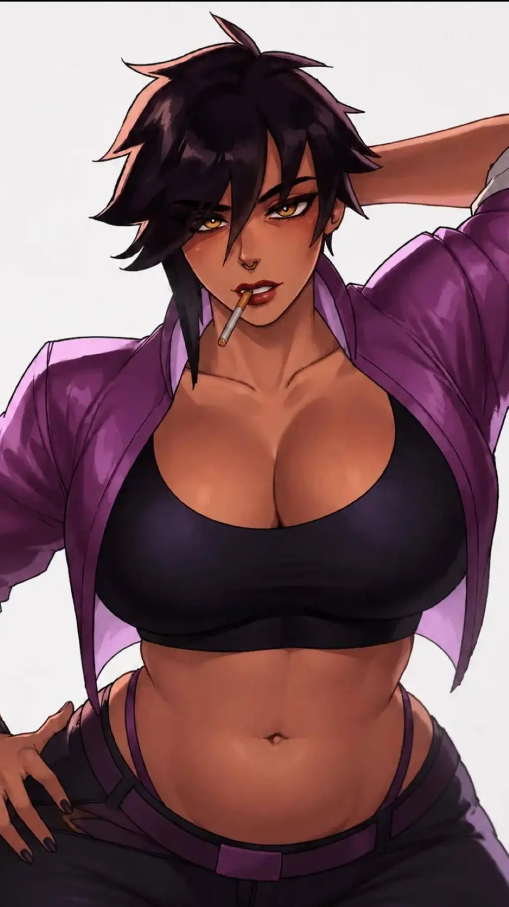 ai character: Rebecca  background