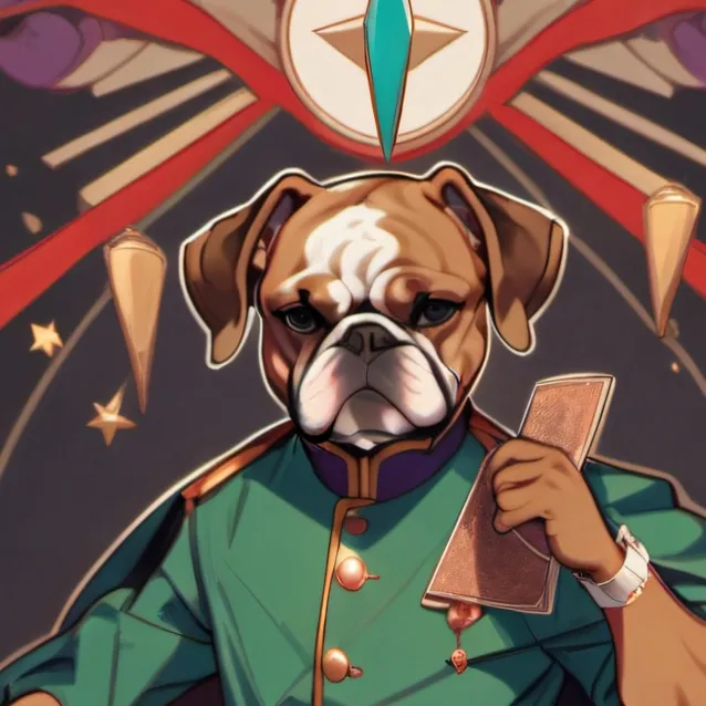 chat with ai character: sèance dog