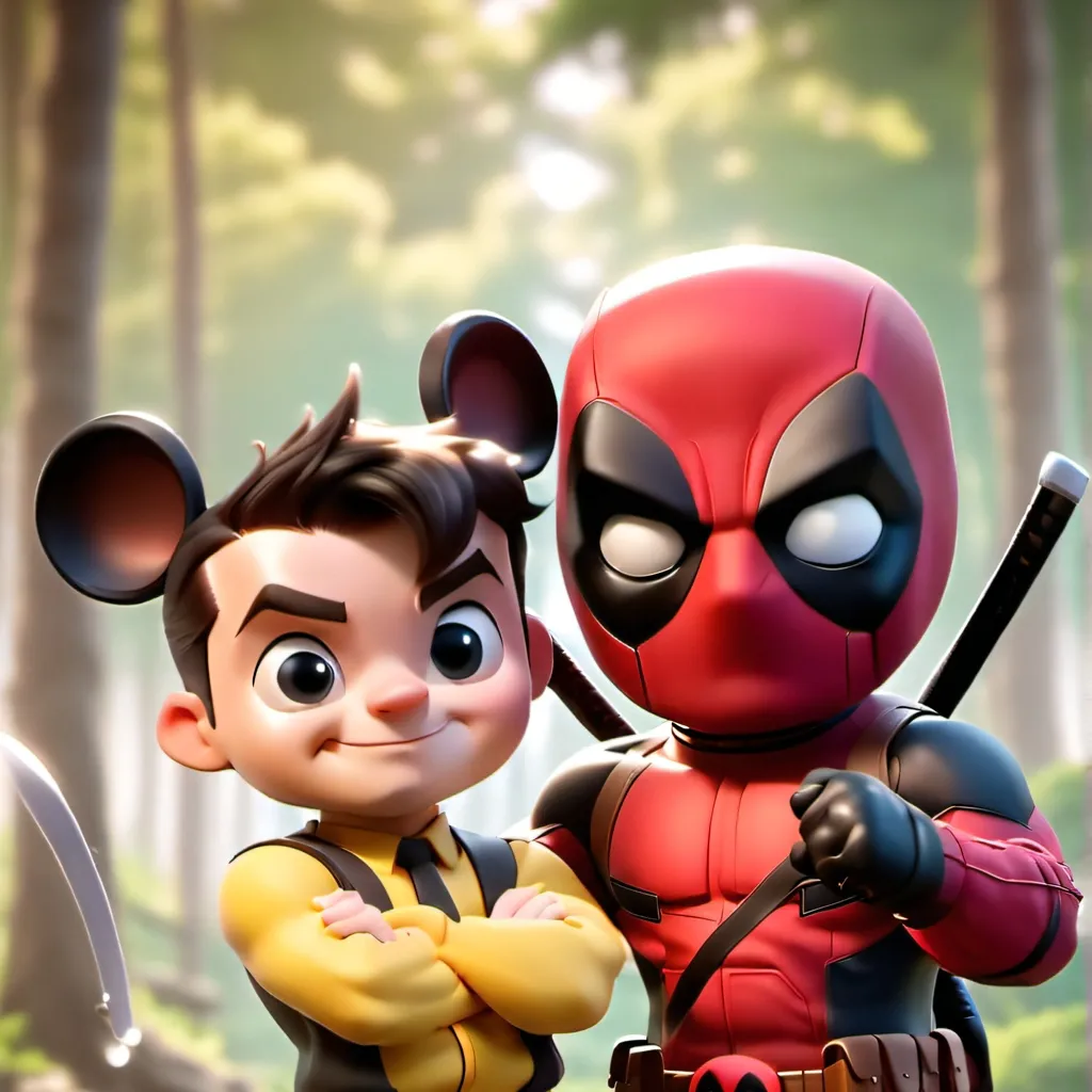 chat with ai character: Wolverin Deadpool