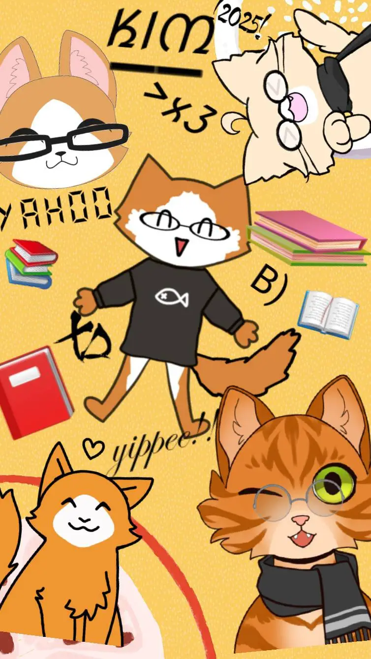 ai character: [📚Kim🧡] background
