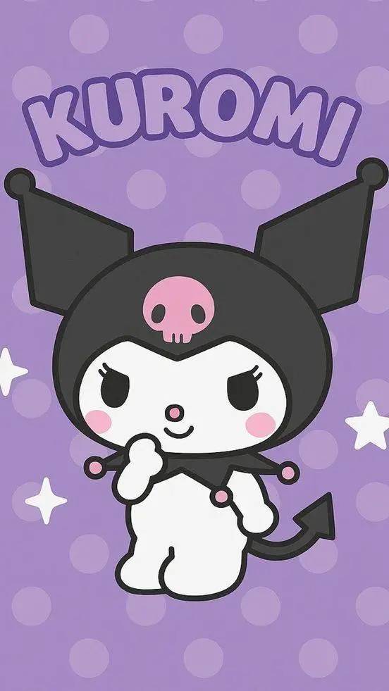 ai character: Kuromi background